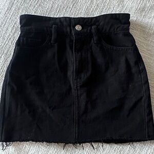 PacSun Black Mini Skirt size 22